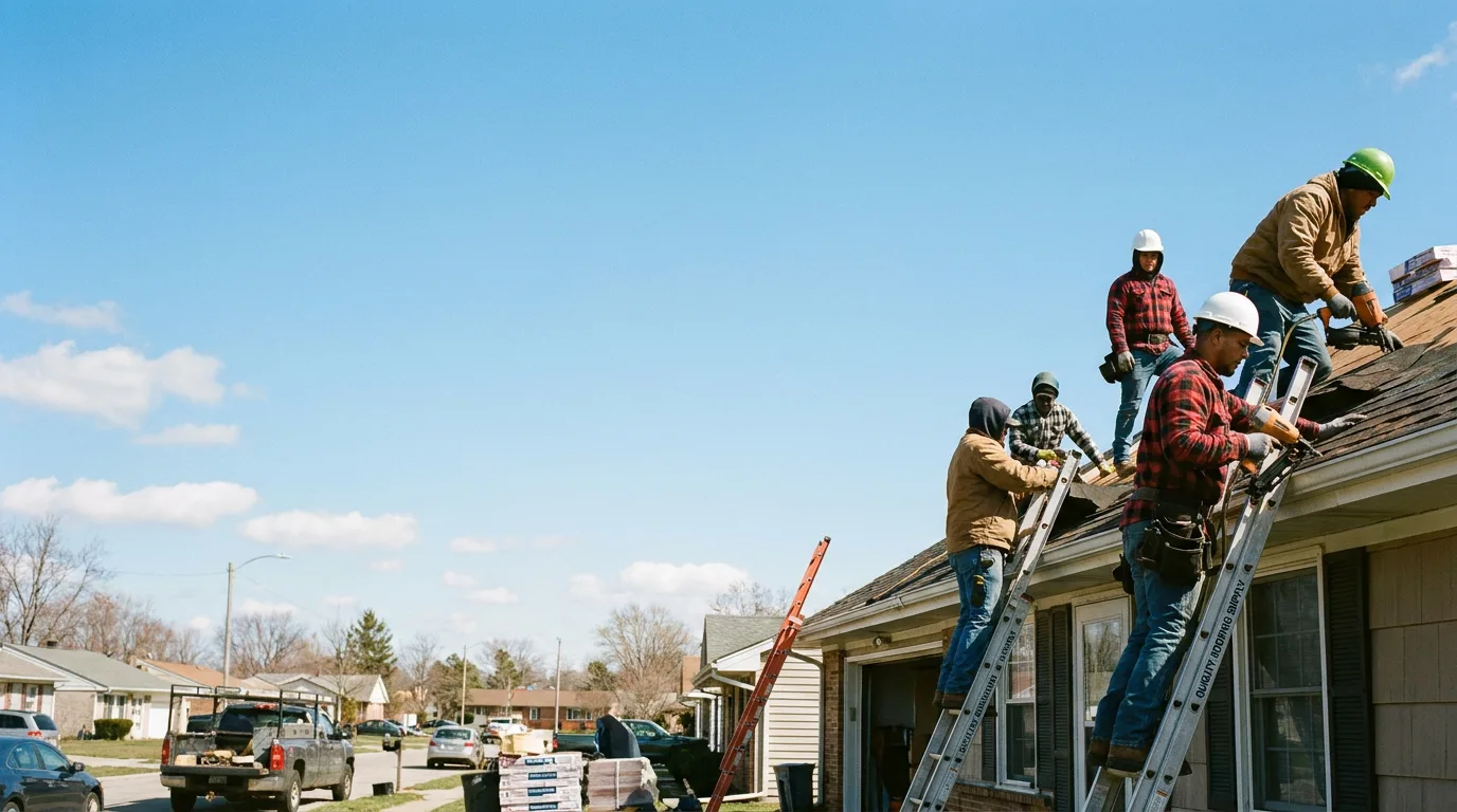 Roofing in Gasburg, VA near me